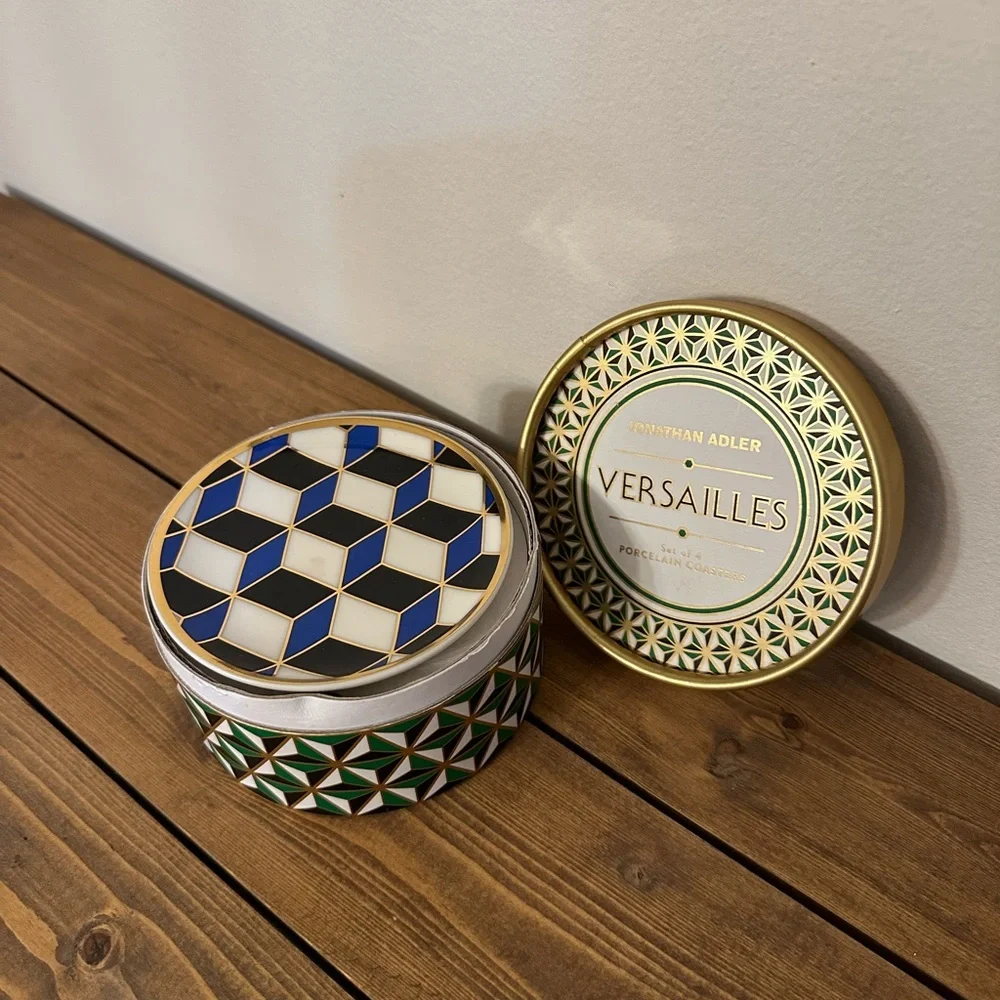 Jonathan Adler Versailles Coasters Set of 4